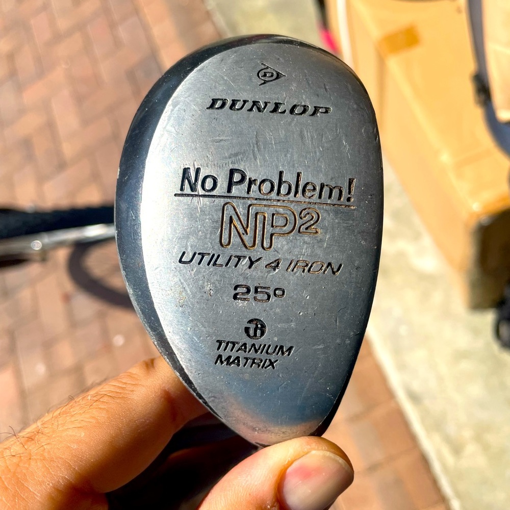 Dunlop Utility 4 Iron No Problem 
In RH